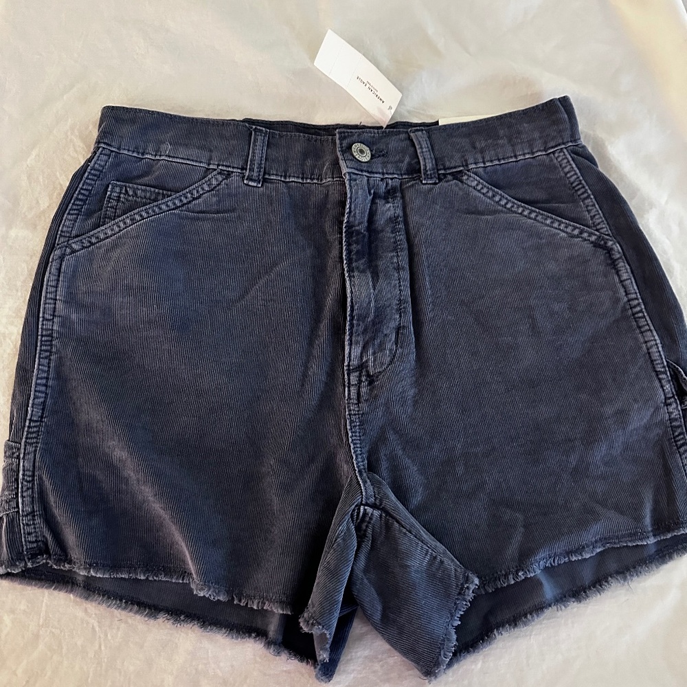 Corduroy shorts